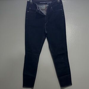 Articles Of Society Women's Dark Blue Skinny Jeans